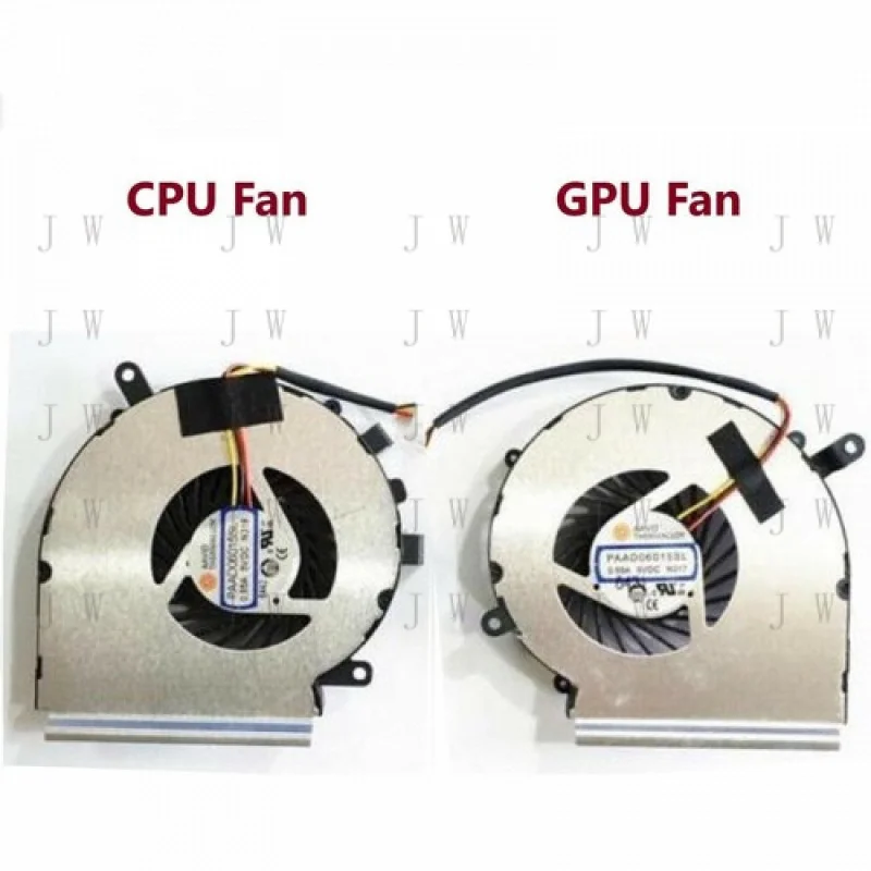 

DDZ New CPU + GPU Cooling Fan for MSI GE62 GL62 GE72 GL72 GP62 GP72 PE60 PE70 3-Pin#
