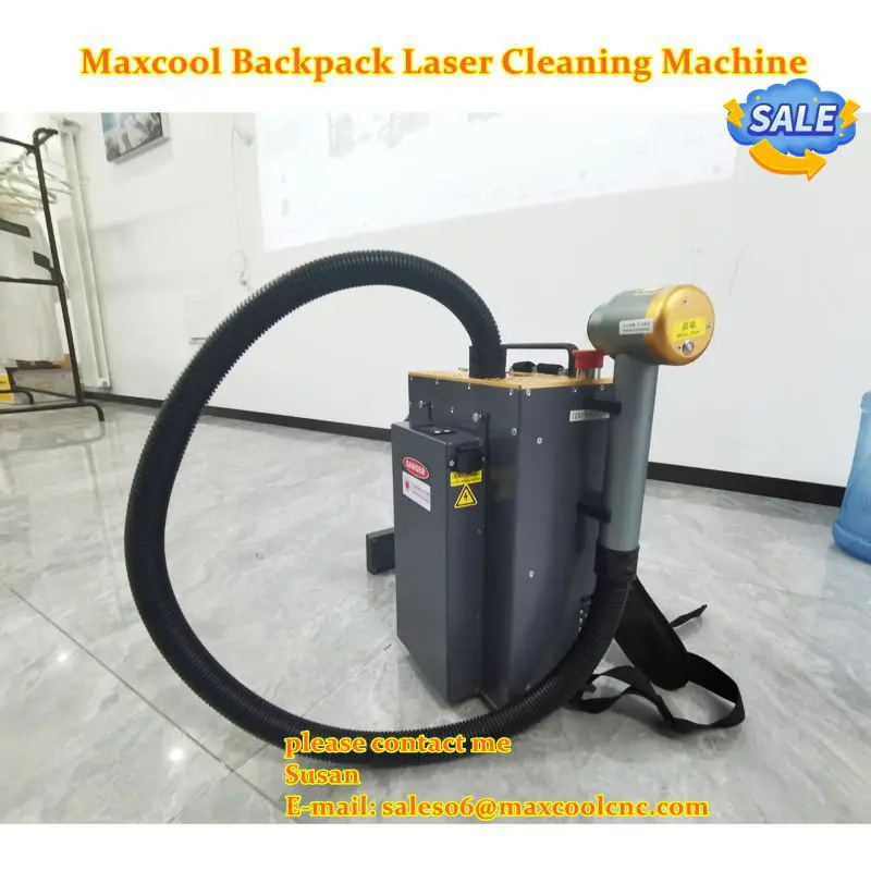 200W 300W Backpack Laser Cleaning Machine Remove Rust Portable Laser For Metal Removing Portable Handheld Pulse Laser Cleaner