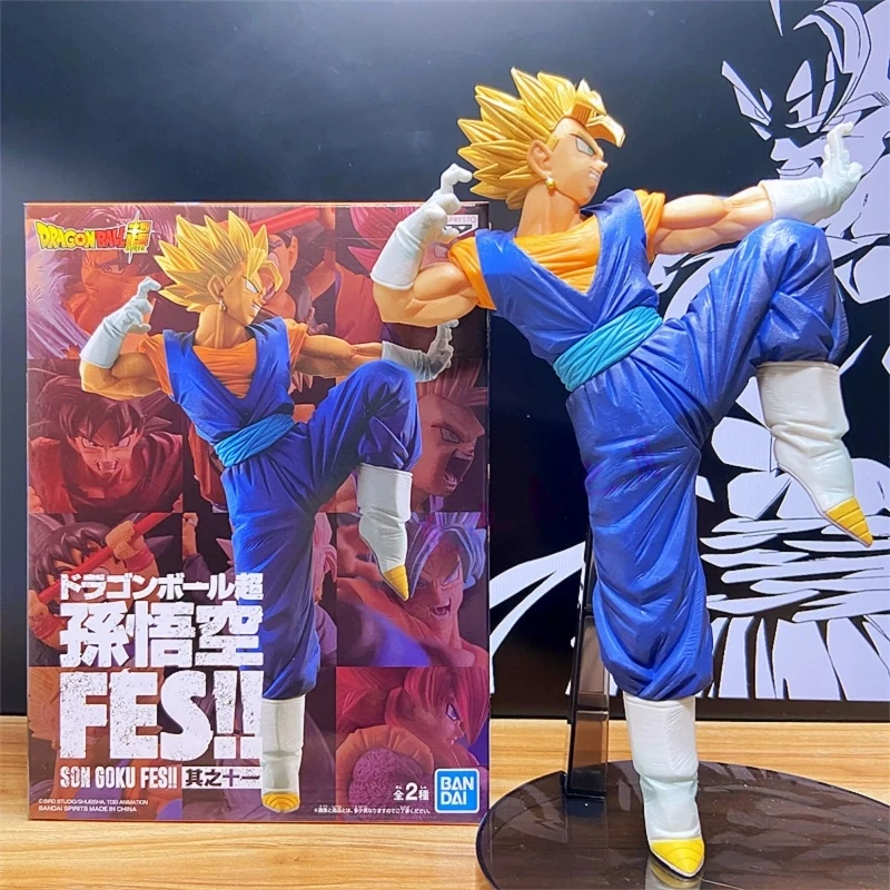 Bandai Original Dragon Ball Figure Son Goku Vegeta IV Trunks Frieza Majin Buu Desktop Decoration Collect Figure Holiday Gift view 5