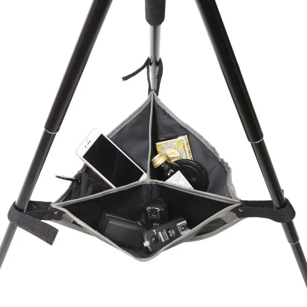 Tripod Hammock Stone Bag Utility Apron for Light Stand Stability Counterweight Tool for Photographic Studio Outdoor Shooting