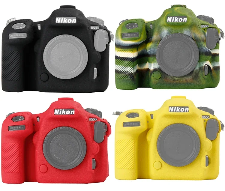 ソフトシリコンラバーカメラ保護ボディケーススキン Nikon D500 D4/D4S