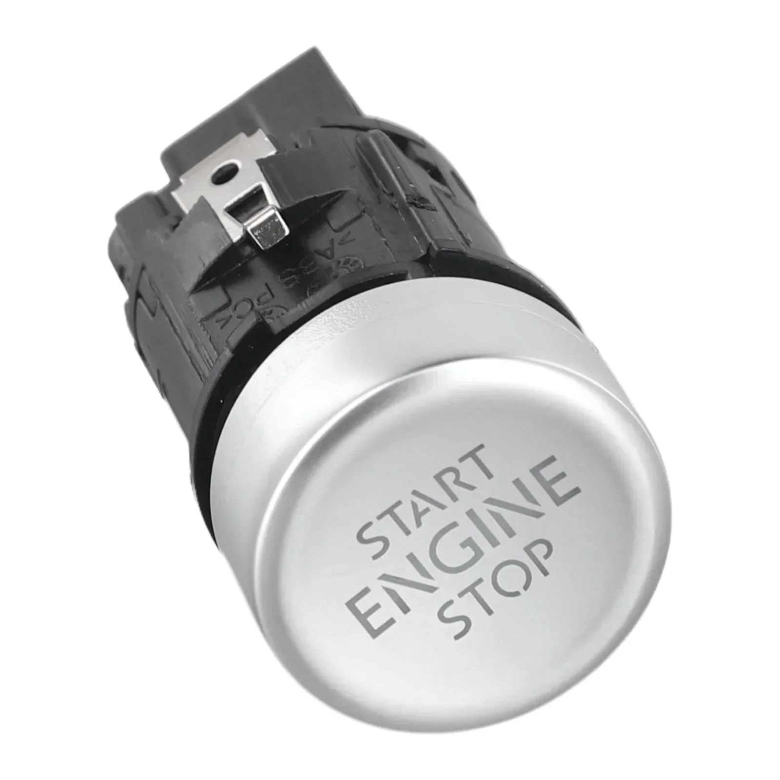 لبدء تشغيل محرك السيارة زر تشغيل محرك السيارة 5G 1959839   مواصفات مصنع الزر الأسود والفضي الجديدة سهلة التركيب