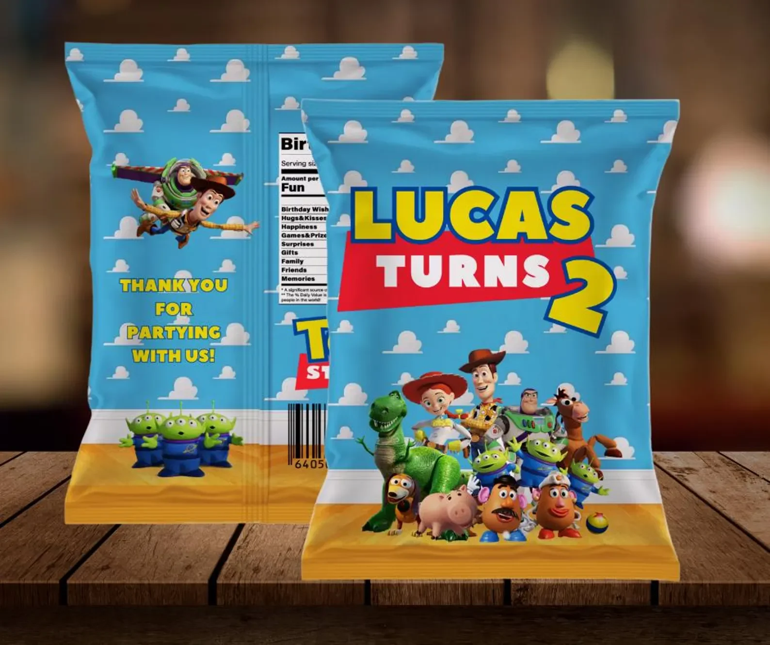 رقائق مخصصة حقيبة المجمع أكياس رقاقة شخصية هدايا الحفلات لأعياد الميلاد استحمام الطفل حفلات الزفاف رقائق البطاطس وجبات خفيفة أي موضوع