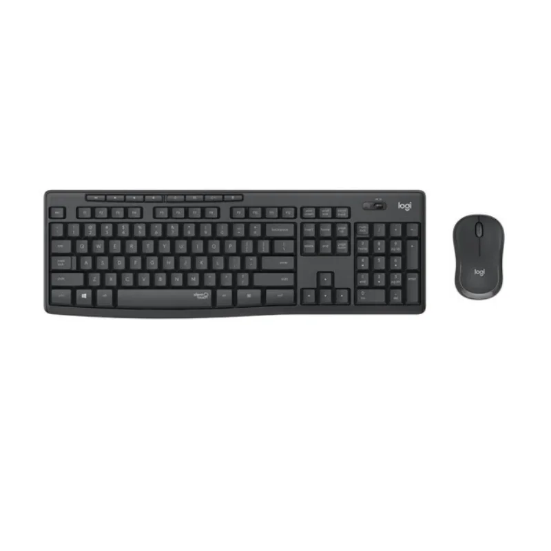 MK295 Wireless keyboard Mouse Set Office keyboard and Mouse Set Light Tone keyboard Mouse set with  2.4G receiver