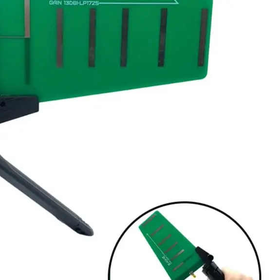 LP1725 13dBi For Yagi Directional 2.4G For WiFi Network For Bridge Base Station Testing With Handle And For SMA Connector