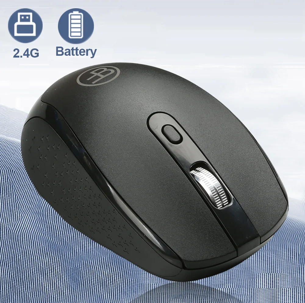Rato de jogo sem fio 2.4ghz portátil ergonômico sem fio mouse usb óptico escritório ratos para computador desktop portátil acessórios