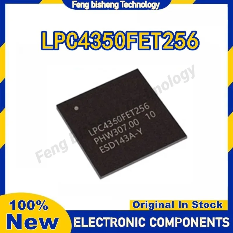LPC4350FET256 LBGA-256 Микроконтроллеры ARM — MCU DUAL CORTEX-M4/M0 264 КБ SRAM 2 HS USB
