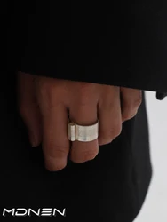 2024 New Scroll Ring Alloy Cyberpunk Style Men's And Women's Jewelry Party Gift