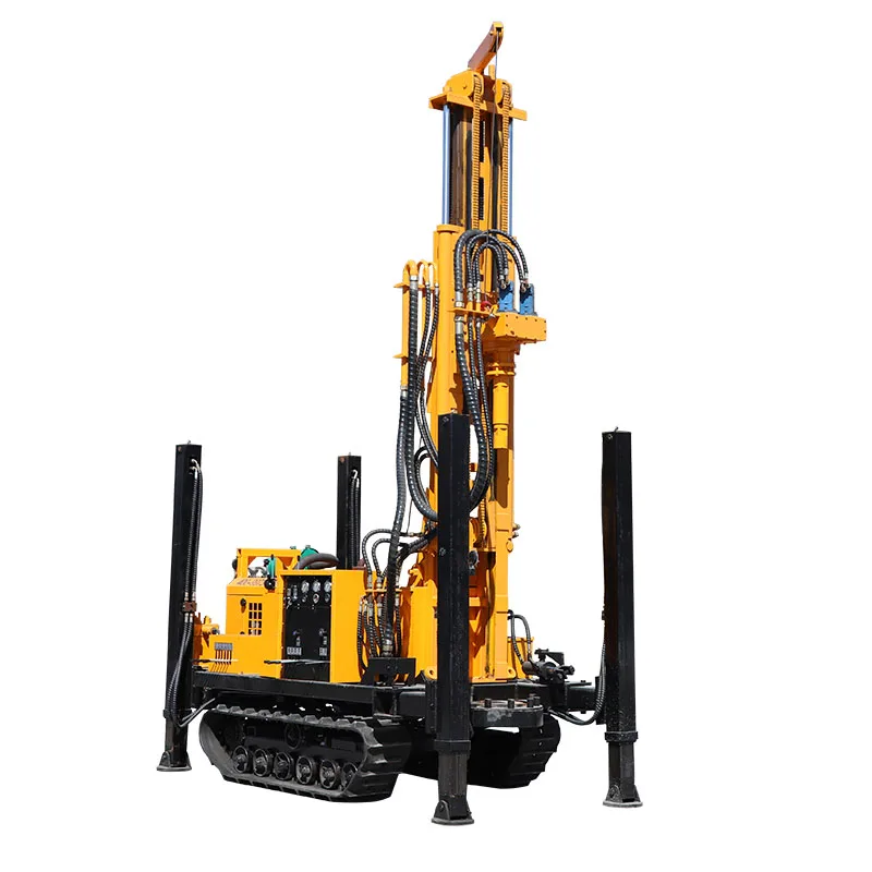 100m-500m Diesel Hydraulic Portable Water Well Drilling Rig Water Well Drilling Machine Mine Drilling Machine