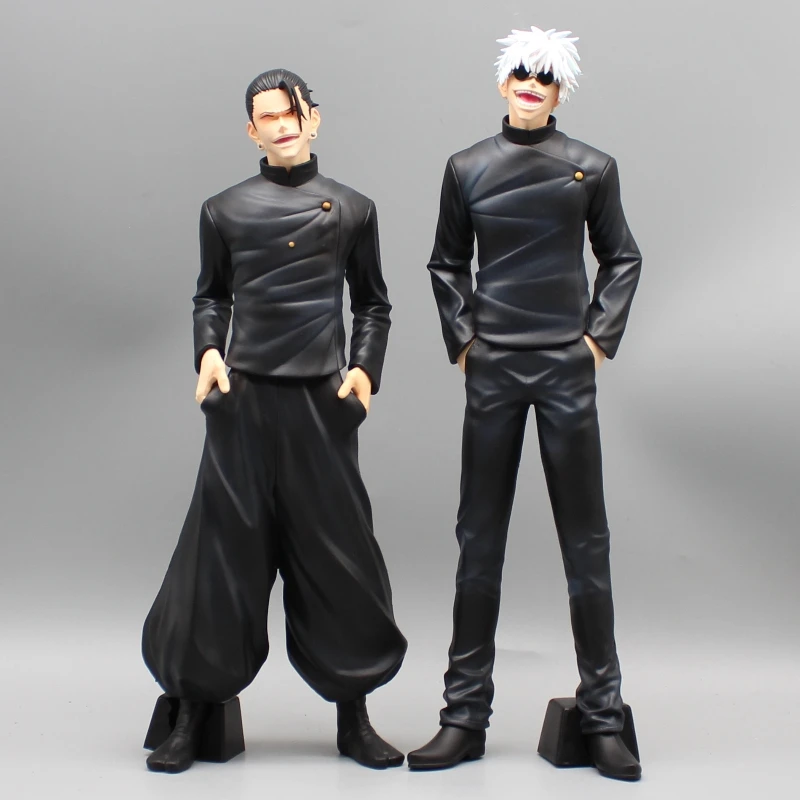 30CM Jujutsu Kaisen Anime Satoru Gojo Geto Suguru Figurines Statue Action Figures Collectible Model Ornaments Desktop Decoration