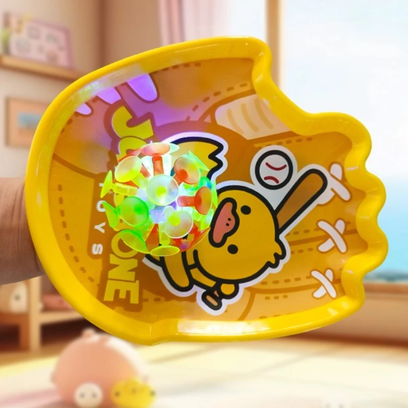 Outdoor Indoor Toss Catch Game Set Kids Light-Up Zuignap Gooien Ballen Kleverige Doel Rackets Ouder-kind Interactief Speelgoed