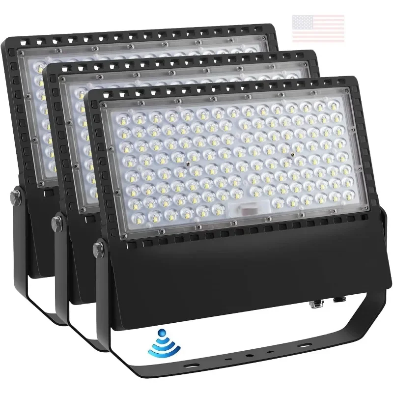 

NEW.36000lm LED Parking lot Lights Dusk to Dawn Stadium Flood Light Outdoor Commercial 5000K IP65 100-277V 240W,Fast delivery