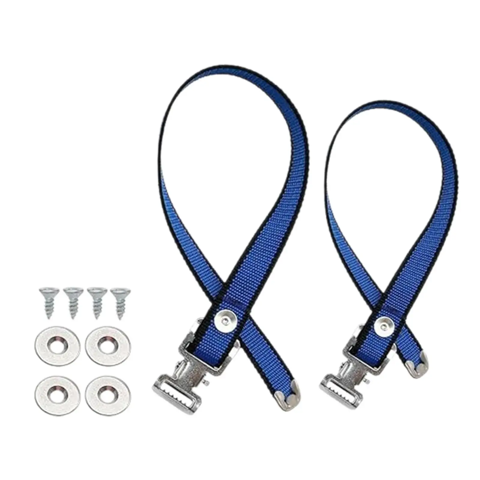 2 Pieces Drywall Stilts Leg Band Straps Adjustable Fixation Strap Kit for Street Performance High Wall Painting Home Improvement