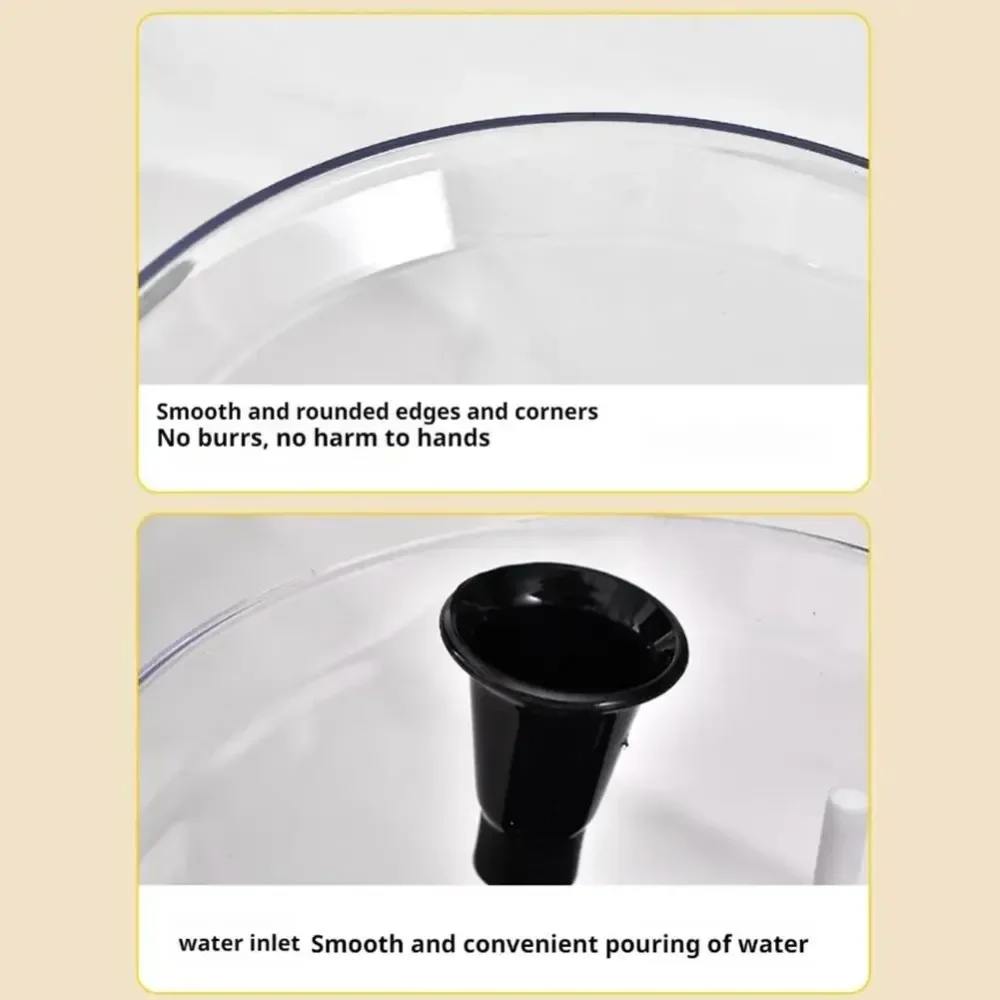 2 Stück Selbstbewässernde Töpfe, Selbstbewässernde Töpfe für Zimmerpflanzen, Transparente Blumentöpfe mit Tiefem Reservoir für Spinnenpflanzen, Orchideen – Detail 8
