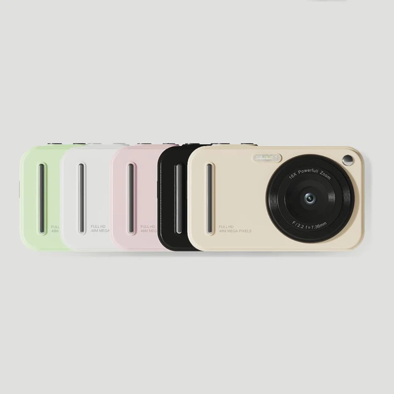 48 millions de pixels appareil photo CCD numérique rétro Selfie Macro photographie caméra enfants HD appareil photo numérique Support TF carte enfants cadeaux