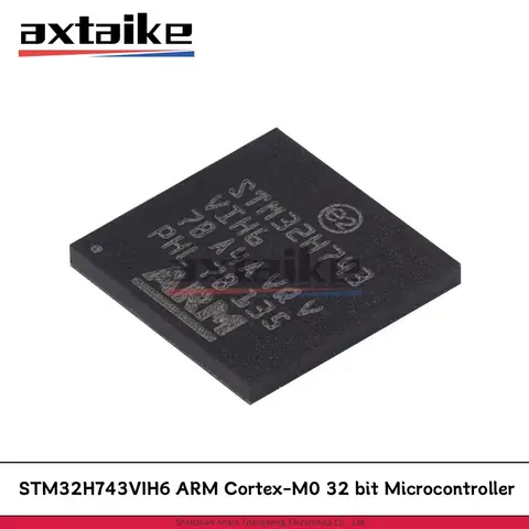 STM32H743VIH6 STM32H743 TFBGA-100 SMD ARM Cortex-M0 32 bit Microcontroller MCU Chip IC