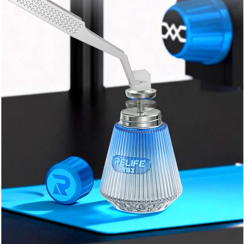 

RELIFE TB3 150ML Press Pump Nail Storage Refillable Glass Bottles Dispenser Nail Art Polish Remover Cleaner Makeup Manicure Tool