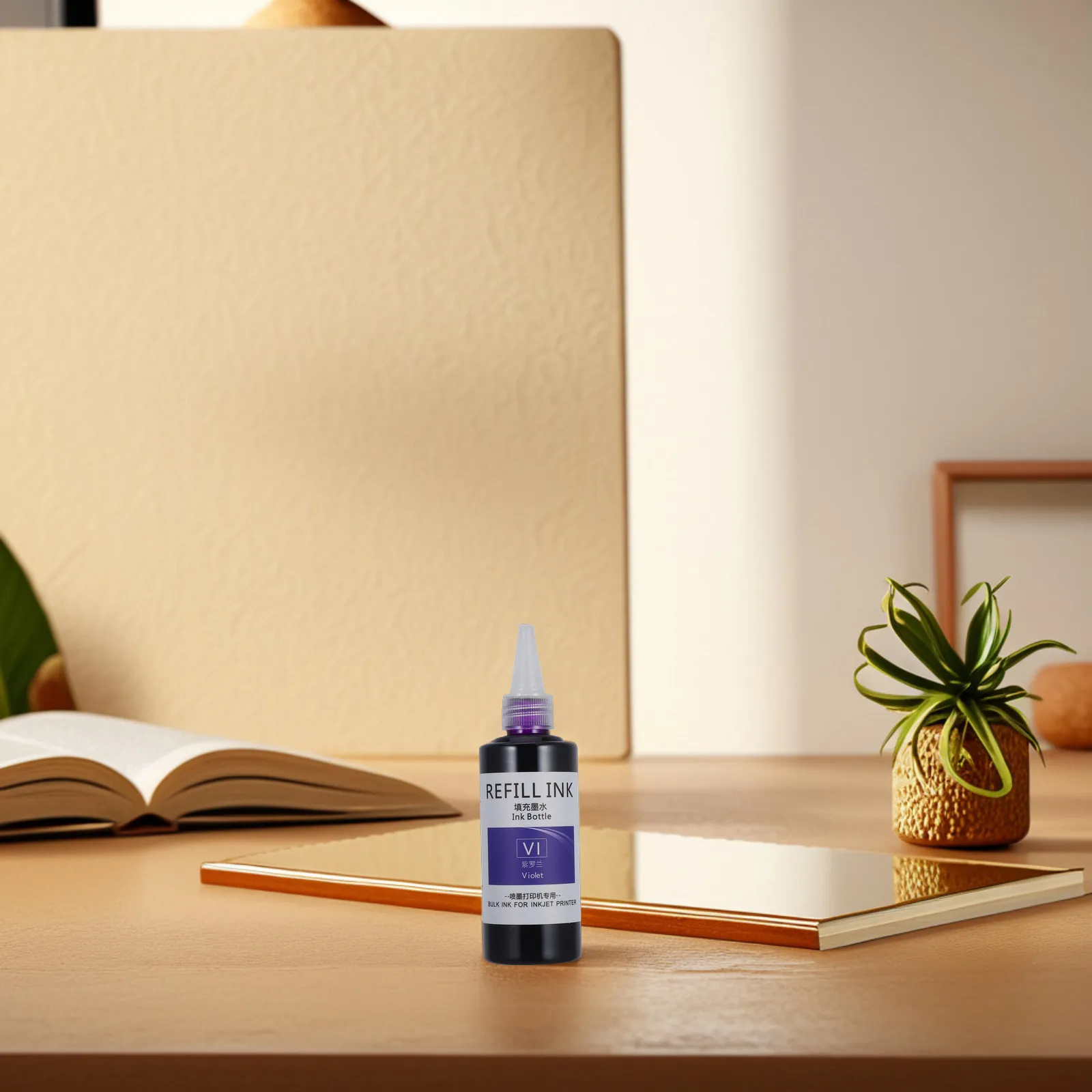 High Performance Refill Ink for Stamps Self Inking Rubber and Pre Inked Types Archival Grade Non Fading Ink Pad Replacement