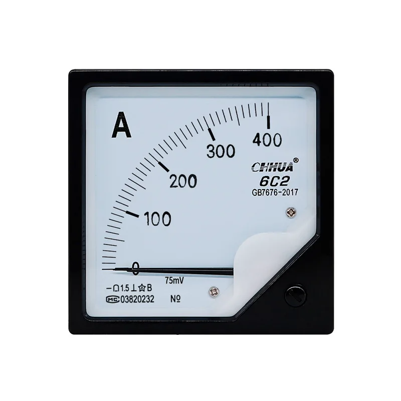 6C2 DC Percentage Frequency Hertz Hz Tachometer Meter Pointer 0-50HZ 4-20mA 1500R 10V Panel Meter