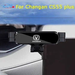 Car Phone Holder For Changan CS55 plus II MK2 2022 2023 Car Styling Bracket GPS Stand Rotatable Support Mobile Accessories