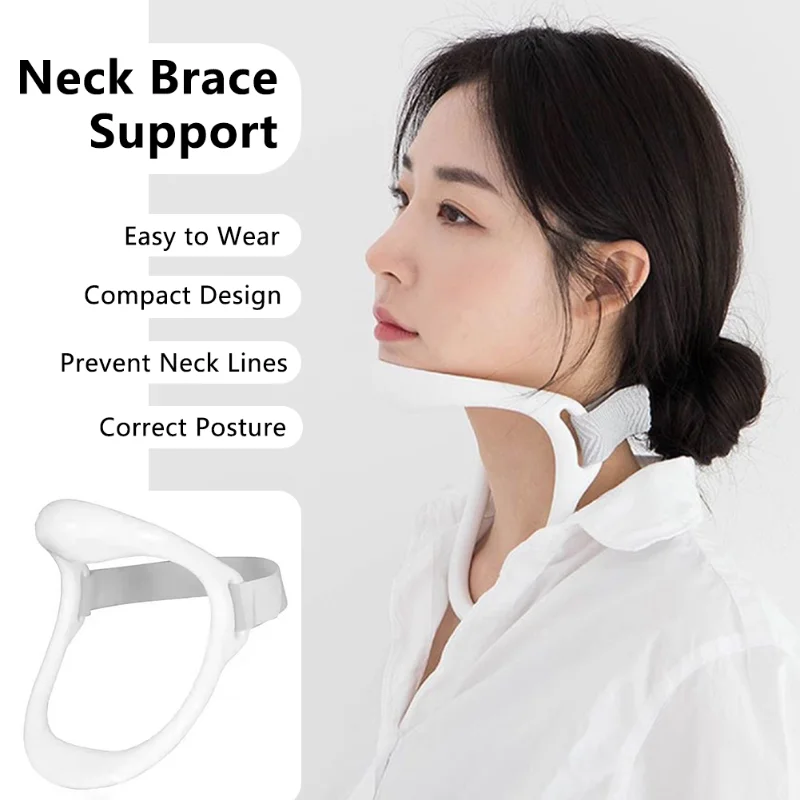 

Cervical Brace Cervical Traction Device Pain Relief Neck Relieve Spine Pressure Neck Support Correct The Forward Head Posture