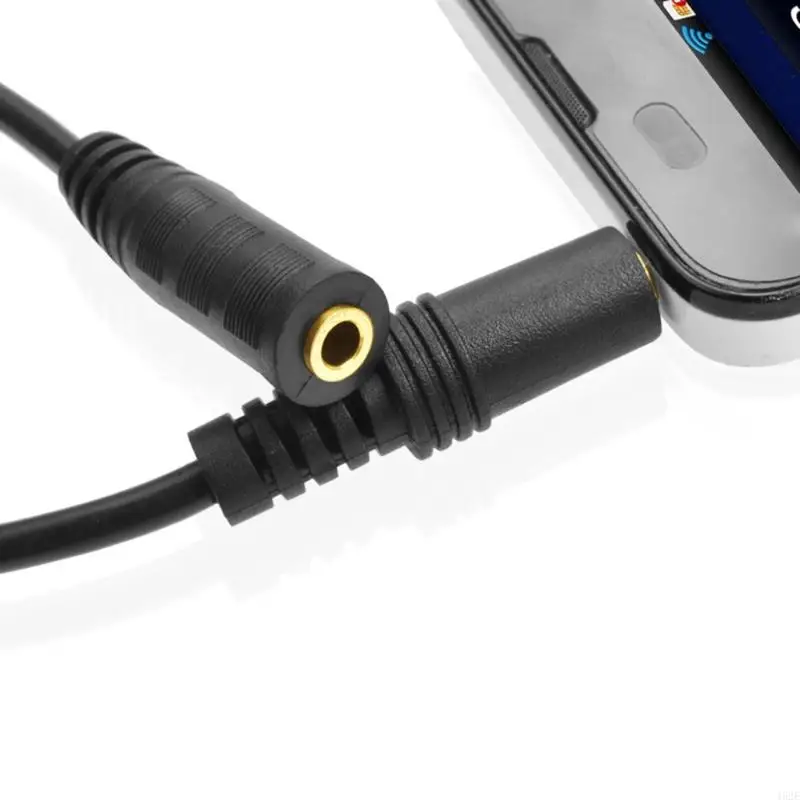 462E Áudios Fio Auxiliar Estéreo 3.5mm Macho para Fêmea Extensor para Telefone PC