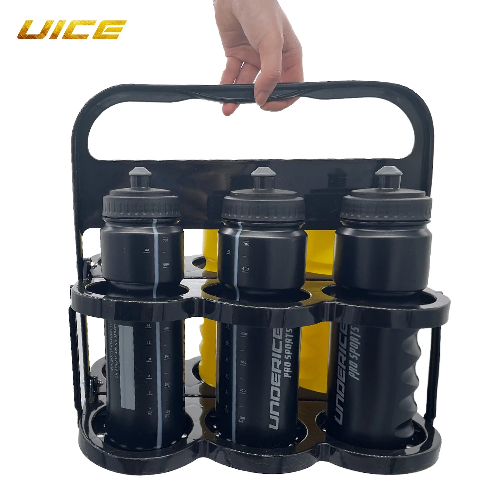 Hockey BottleIce Hockey Water Bottle Cage Overlap Storage Rack Glass Beer Bottle Foldable Water Bottle Rack Outdoor Sport Bottle