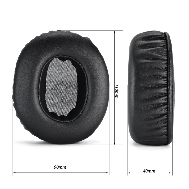 بطانة للأذن متينة وسائد للأذن لسماعة الرأس MDR V6V7 7506 وسادات أذن مرنة لراحة أفضل وإلغاء الضوضاء