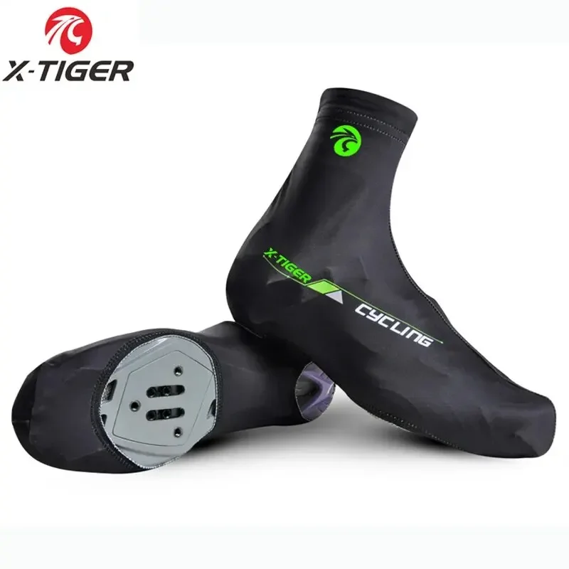 X-TIGER profissional mtb ciclismo sapato capa de secagem rápida 100% lycra dos homens esportes tênis