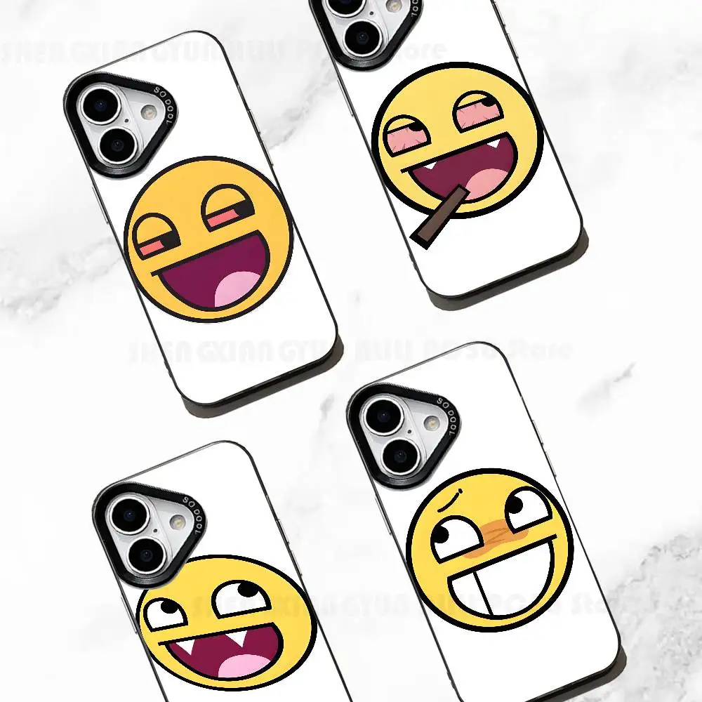 

Cute Funny Yellow Face Case For IPhone 11 12 13 14 15 16 17 Pro Max XS X XR Cover