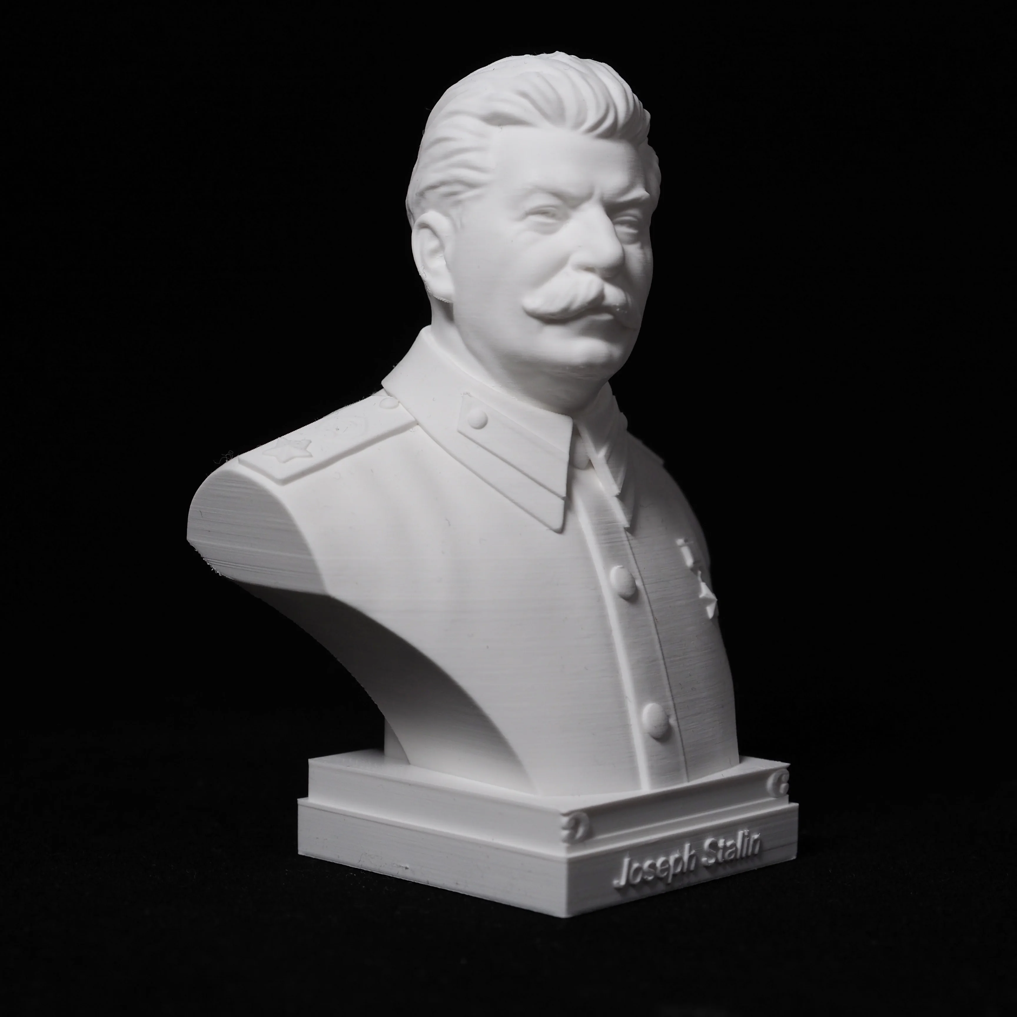 Joseph Stalin Ornaments Statue Hand Model Decoration Bust Crafts Great Man Portrait Desk Desk, 3D Printing PLA Plastic