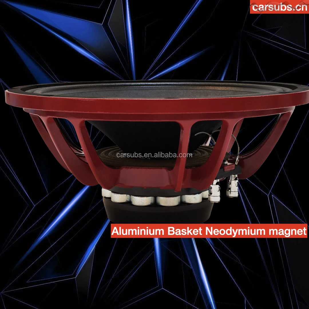 100DB بصوت عال 12 "النيوديميوم سيارة باس مضخم الصوت المتكلم RMS 400 واط الثقيلة 12 بوصة الذروة 800 واط PA مضخم صوت السيارة #4