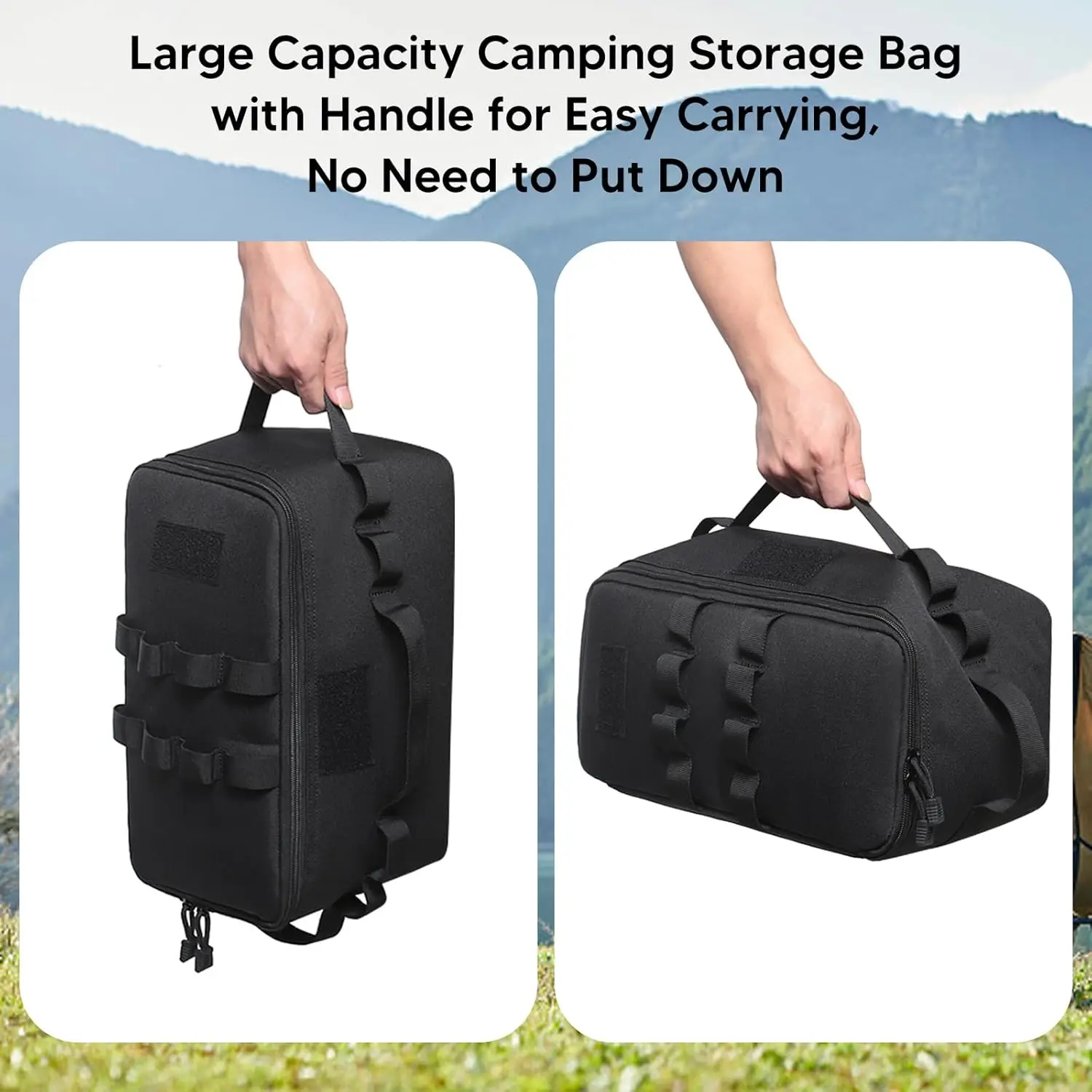 전술 보관 가방, 야외 유틸리티 토트 백, EDC 정리함 파우치, 다기능 도구 키트, 사냥 캠핑용 휴대용 케이스, 11L