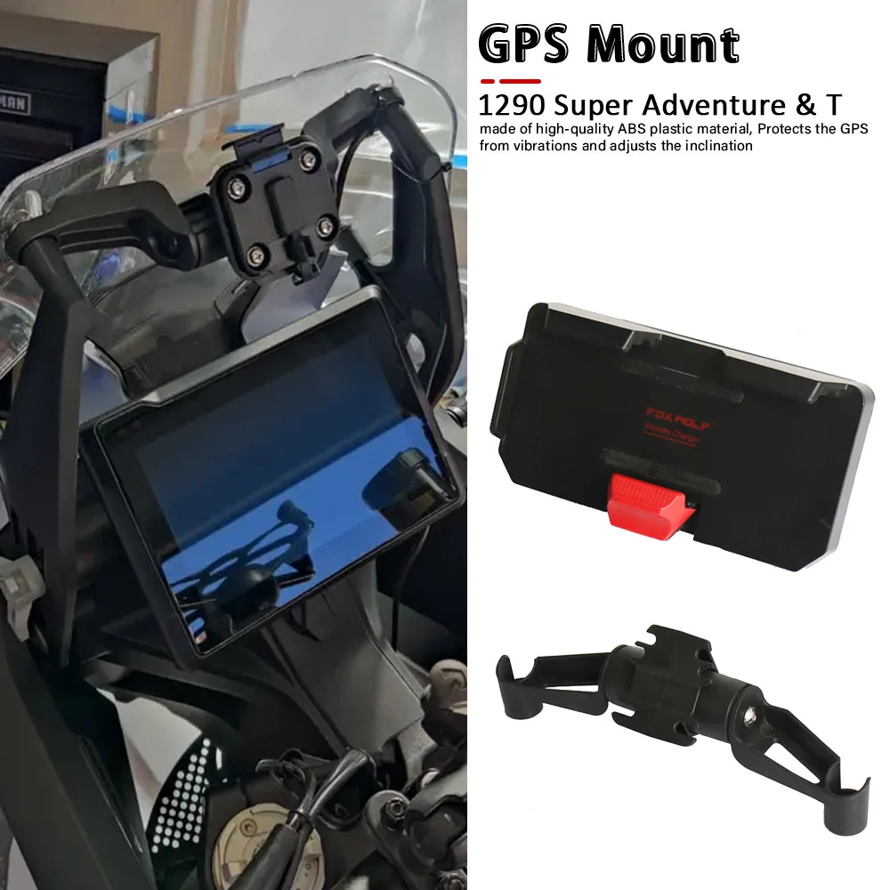 For 1290 Super Adventure T 2017 Motorcycle Stand Holder Mobile Phone Navigation GPS Bracket 1290 SUPER ADVENTURE 2015 2016