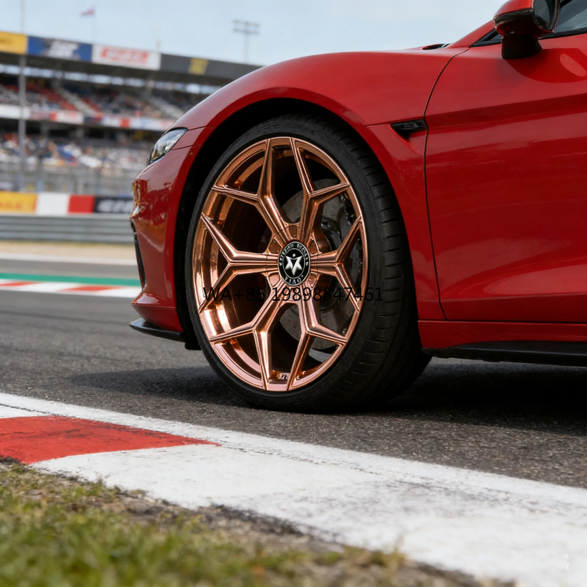 

Новые кованые моноблочные диски из алюминиевого сплава, бронзовые, 5x114.3/5x120/5x130, 15-26 дюймов, вогнутый дизайн, для Mercedes C500 E545