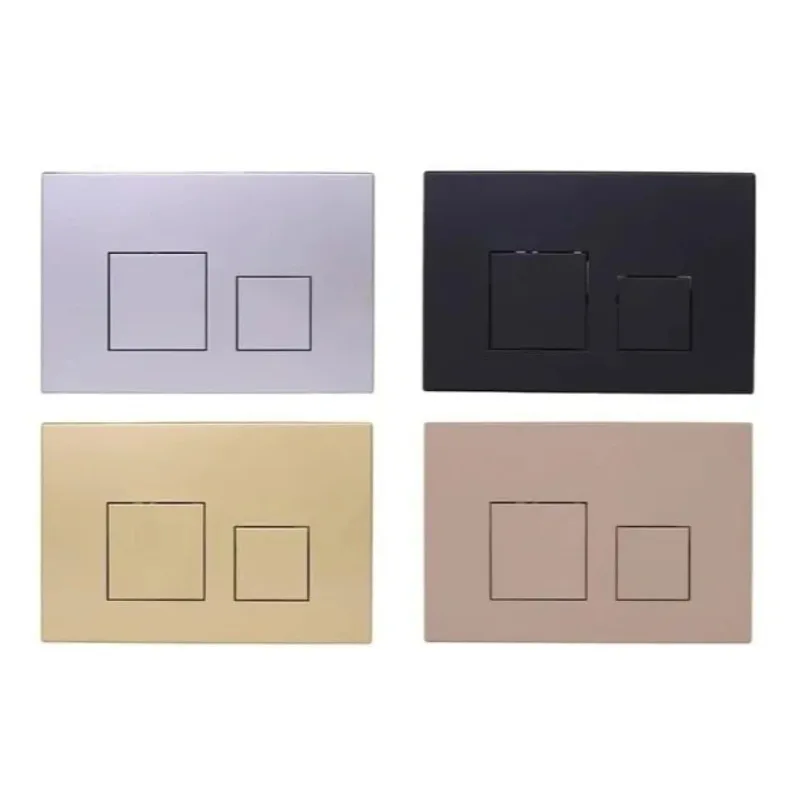 Dual-Flush Actuator Plate for UP300 UP720 UP320Toilet Tank Dual Flush Plate Replacement Square Push Buttons Sigma01 Sigma20