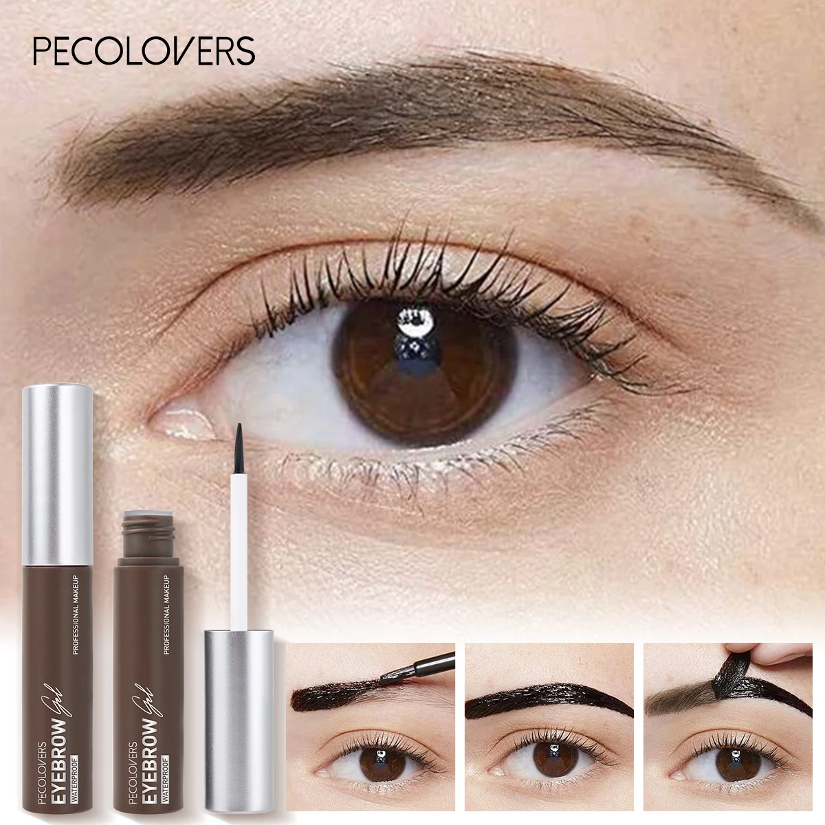 Long Lasting Semi-permanent Peel-off Eyebrow Gel Tearing Eyebrow Cream Eyebrow Enhancer Gel Make Up Cosmetic Tool