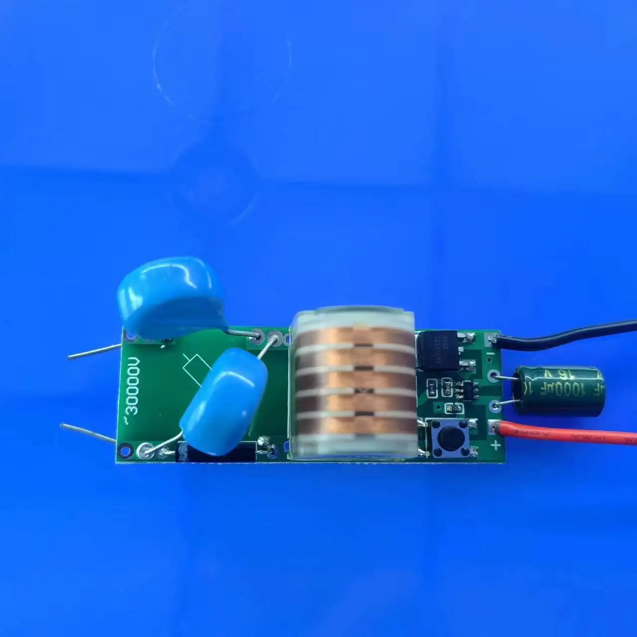 

30KV no-load high-power high-voltage boost module high-voltage coil does not generate heat for circuit diagram XKT203-22