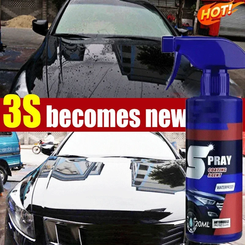 Car Ceramic Quick Coating  Spray Nano Hydrophobic Body Polish Scratch Repair Remover Paint Protection Wax Spray Car Accessories