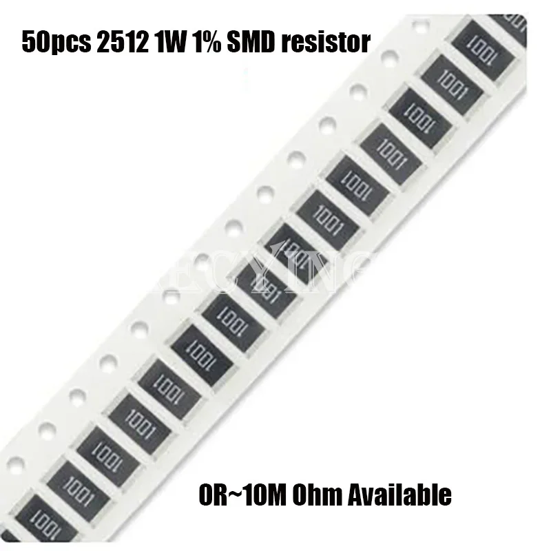 50Pcs 2512 1W Smd P…