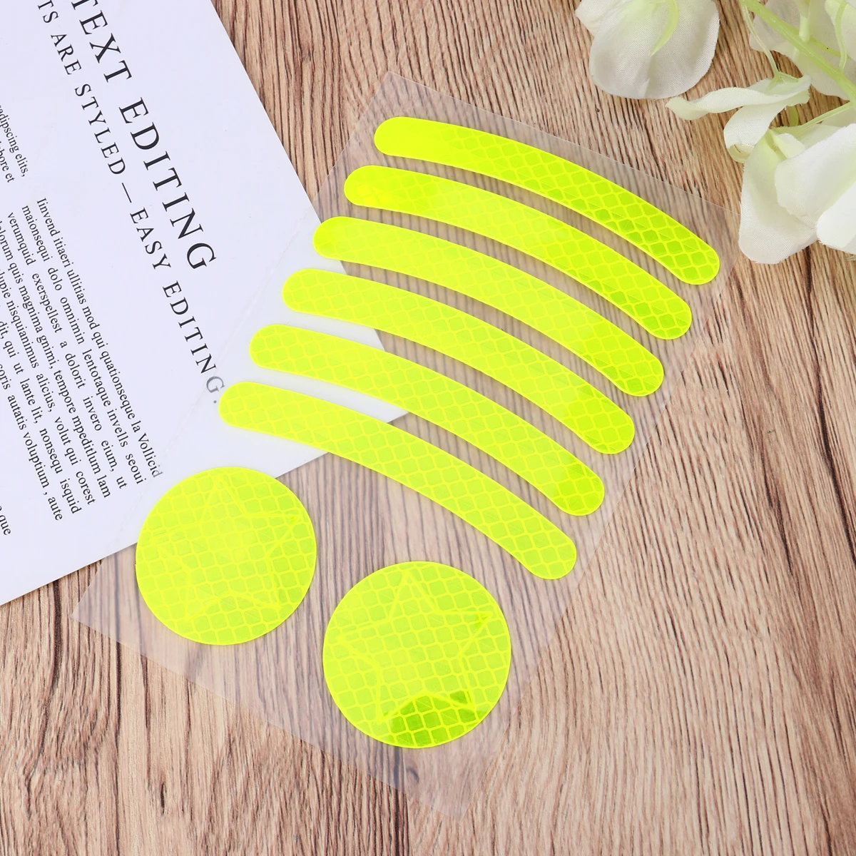 

Dead Bike Balance Decoration Stickers Reflective Tape Waterproof Luminous