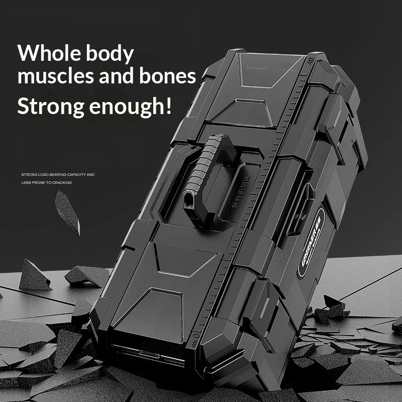 

Промышленный портативный ящик для инструментов, органайзер для хранения, сверхпрочный, для механиков, ремонта автомобилей, домашнего использования, электриков, многофункциональный инструментальный ящик