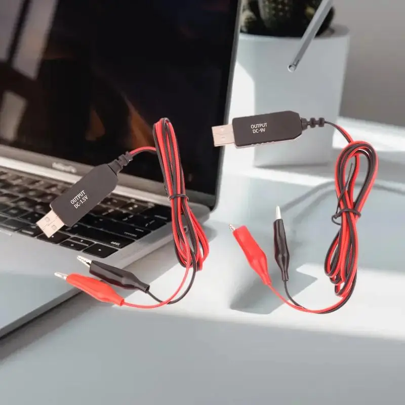 Singular 5V to 3V Power Converter Cable, USB Voltage Boost for Multimeter, Remote Control Toys and Health Care Devices.