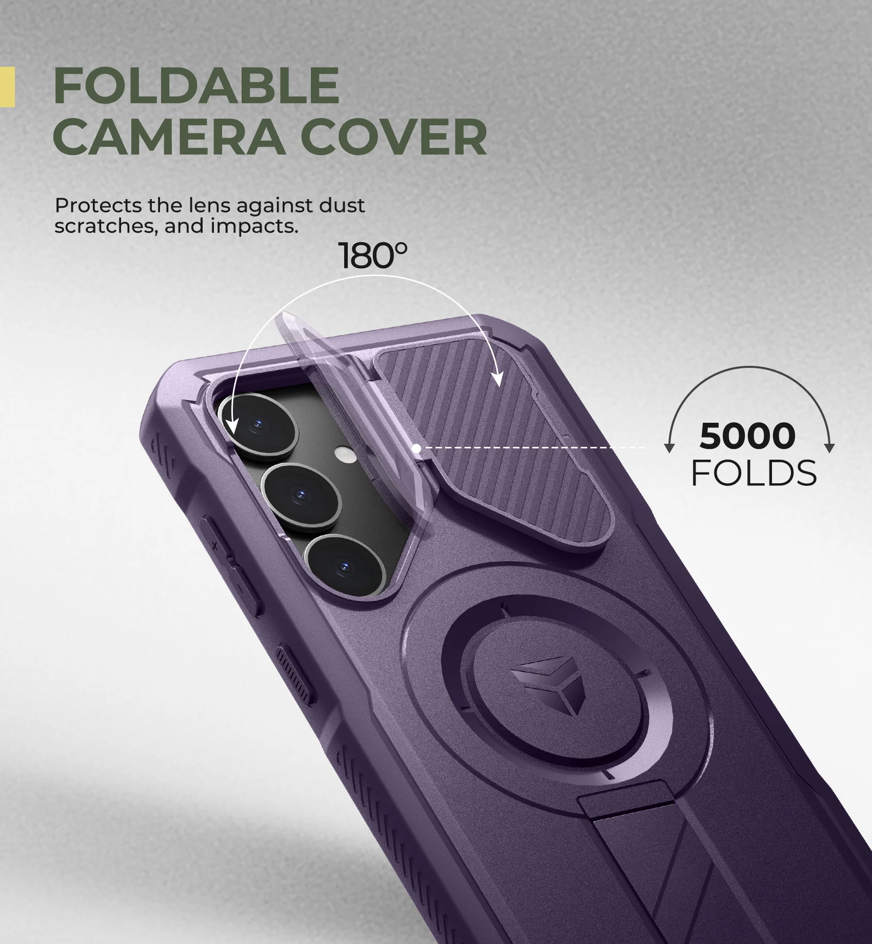 Untuk Samsung Galaxy S25/S25 Plus/S25 Ultra casing tahan guncangan dengan penutup kamera geser bawaan Kickstand pelindung layar