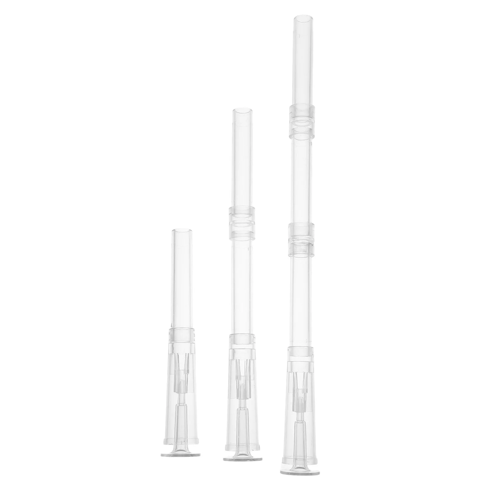 

3pcs Transparent Fountain Nozzle Mini Water Pump For Fish Tank Tabletop Garden Pond Accessories Outdoor Indoor Water Feature