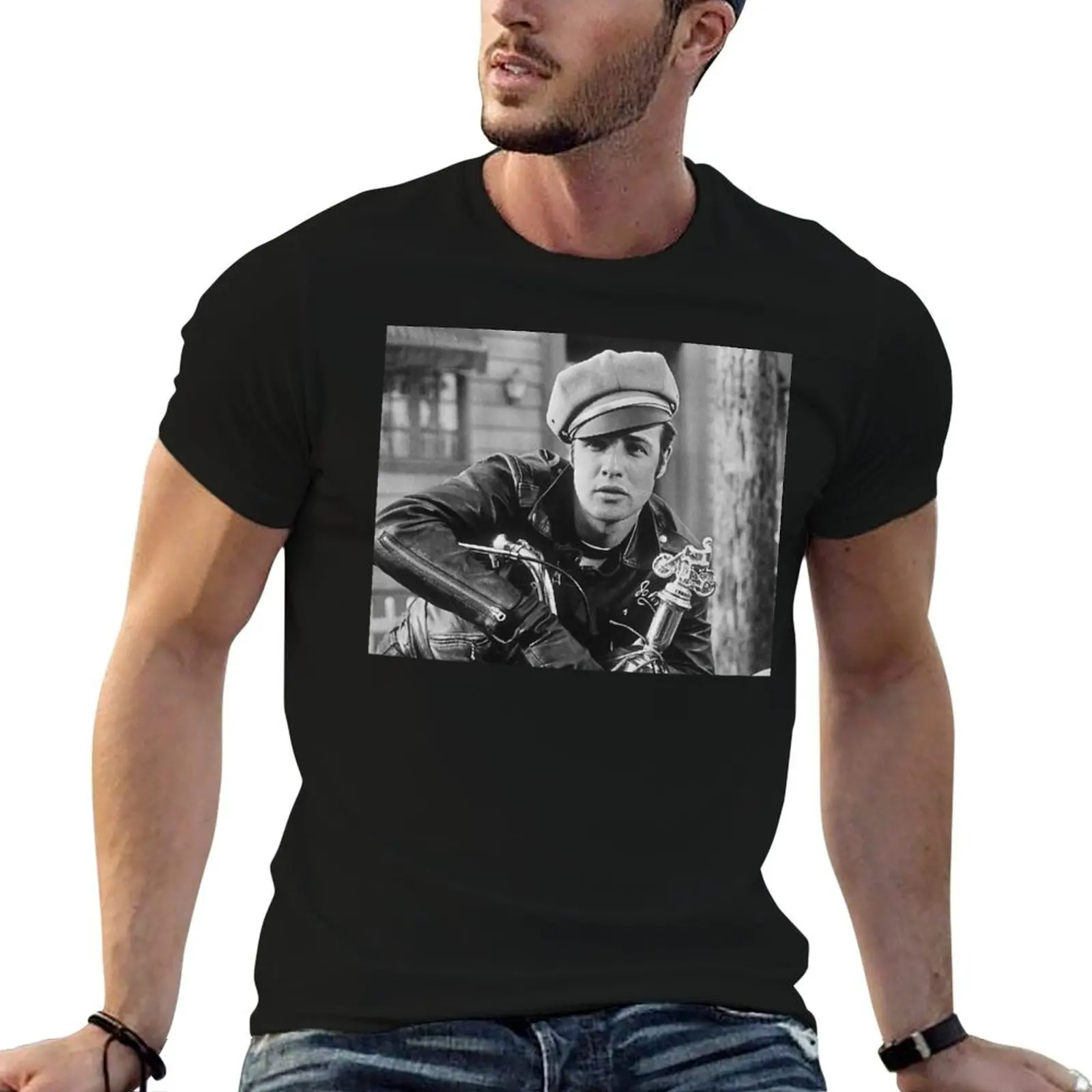 

Marlon Brando T-Shirt t shirts for man graphic tees t shirt man casual T-Shirt
