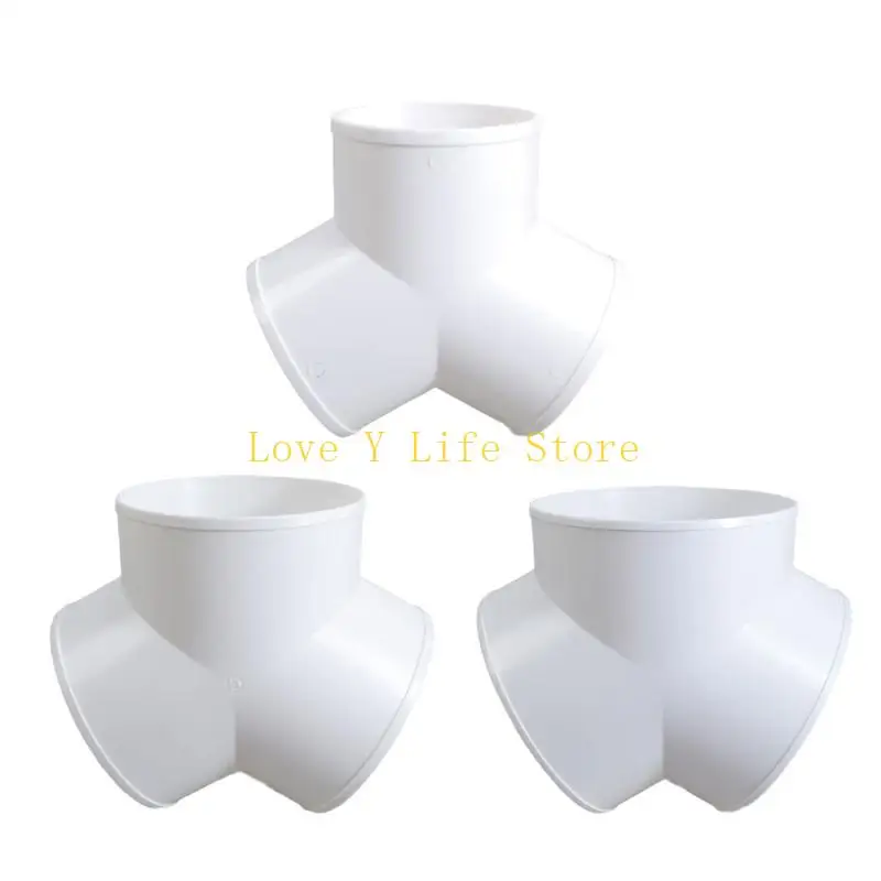 

L74C Соединитель выхлопного канала из ПВХ, быстроразъемная соединительная муфта для вентиляционной трубы, простая в установке