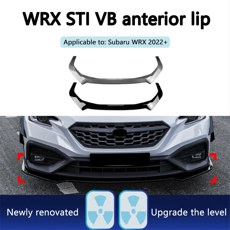 

Suitable for Subaru WRX STI VB 2022+ front bumper, front lip, front shovel small bumper high-quality modified parts
