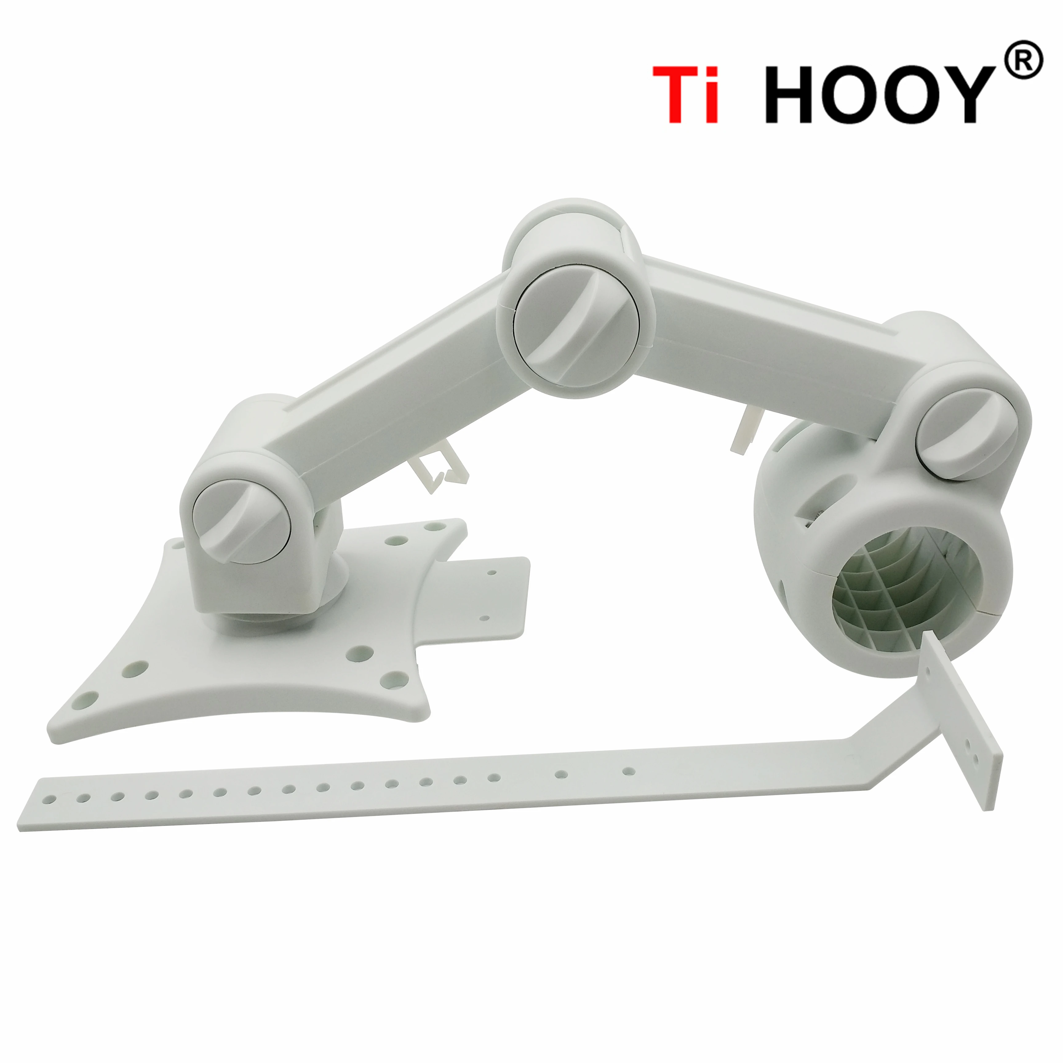 

45mm Dental Chair unit LCD Monitor Holder Arm Bracket Plastic for Intraoral Camera Endoscope Frame