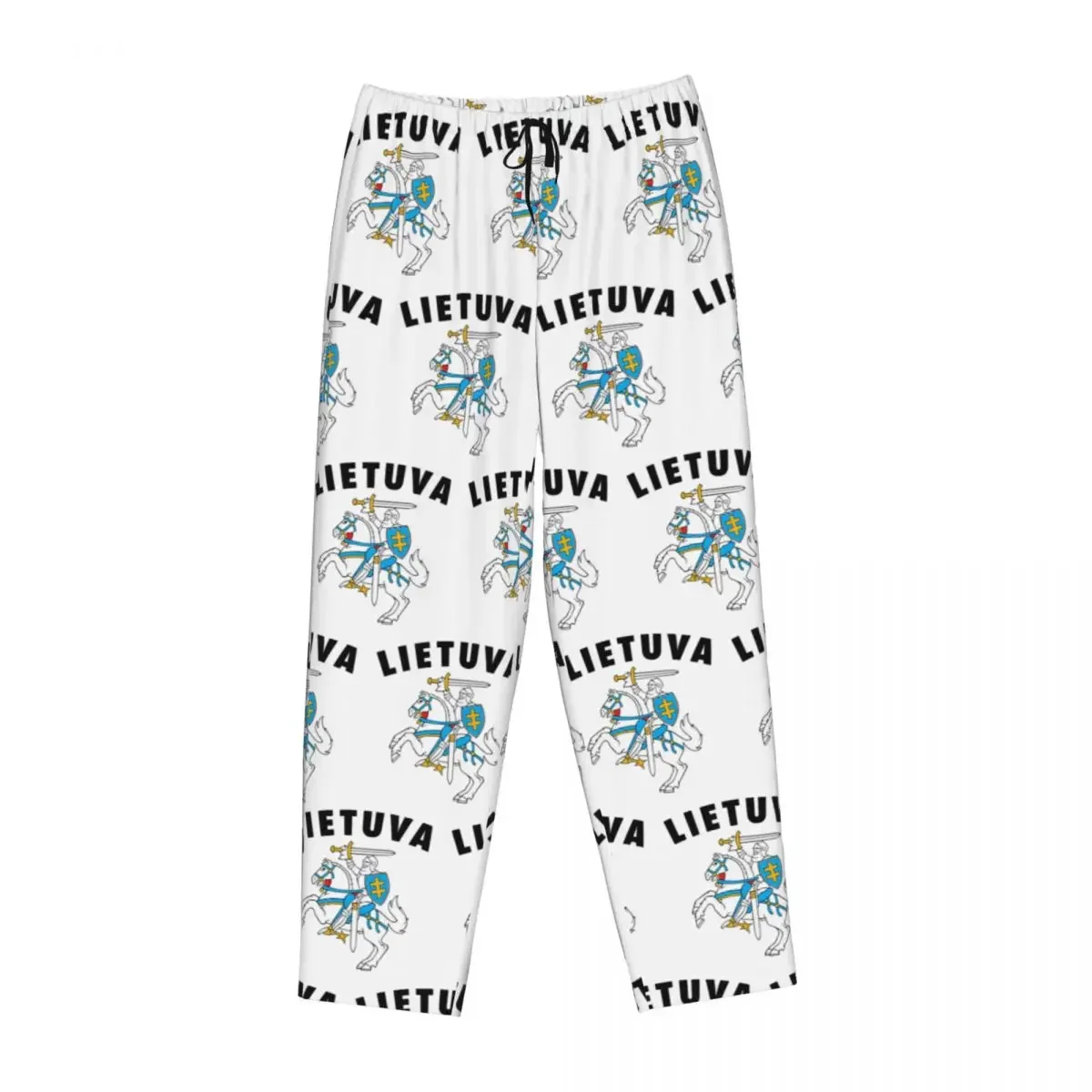 

Женские пижамные брюки с гербом Литвы, домашние штаны для сна с карманами